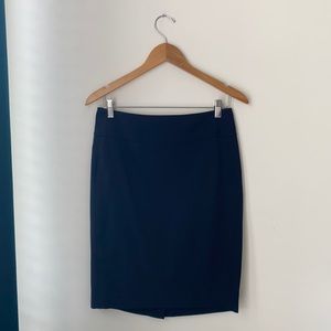 The Limited Size 2 Navy Suit Skirt